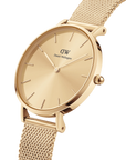 Daniel Wellington DW00100473- Women’s Petite Unitone Gold Mesh Quartz Watch