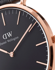 Daniel Wellington DW00100127- Unisex Leather Quartz Watch