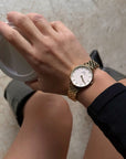 Daniel Wellington DW00100614 Petite 5-Link Evergold Quartz