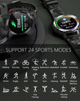 TYME TSWC22BK-01 Black Colour Smart Watch