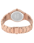 Bonia Cristallo Rosegold Elegance B10596-2587 Analog Quartz Watch