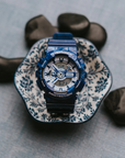 Casio G-Shock GA-110BWP-2A Analog-Digital Combination