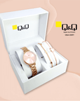 Q&Q Japan By Citizen Q56A-005PY Analog (SET)