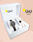 Q&Q Japan By Citizen QC35J402Y Analog (SET)