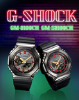 Casio G-Shock GM-2100CH/GM-S2100CH Couple Set Analog-Digital Combination