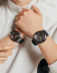 Casio G-Shock GM-2100CH/GM-S2100CH Couple Set Analog-Digital Combination