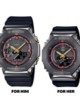 Casio G-Shock GM-2100CH/GM-S2100CH Couple Set Analog-Digital Combination