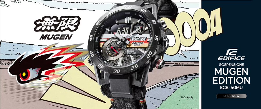 [EDIFICE SEPT 2023] ECB-40MU-1A x MUGEN Brand Collaboration