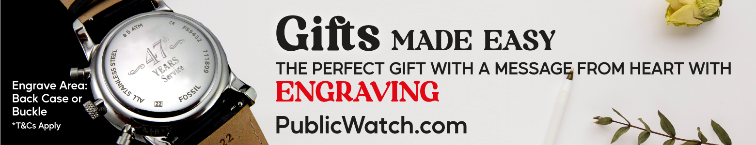 Watches That Leave a Lasting Impression: Gift Wrapping, Engraving, and Corporate Orders at Public Watch