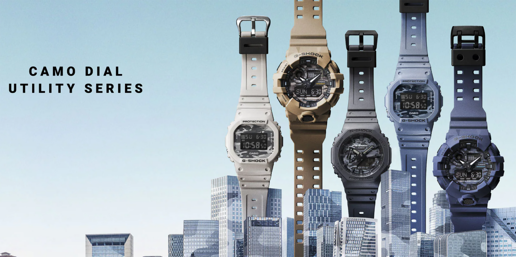 G-Shock Camo Dial Utility Series