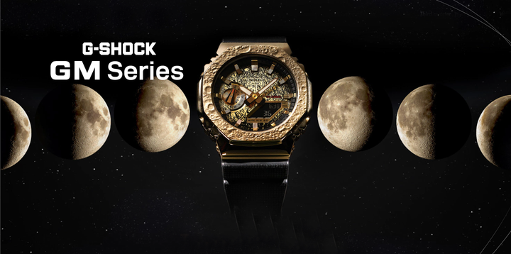 The Moon: G-Shock GM-2100MG-1A