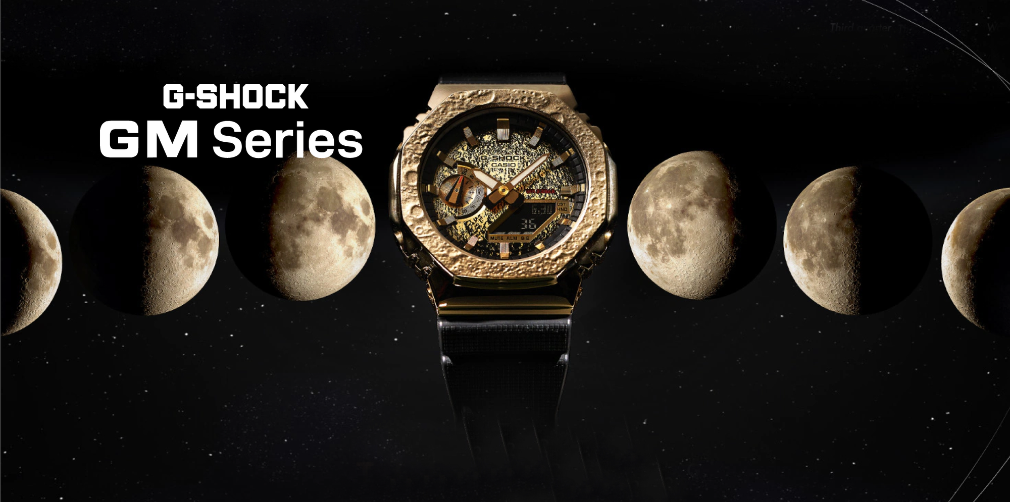 The Moon: G-Shock GM-2100MG-1A