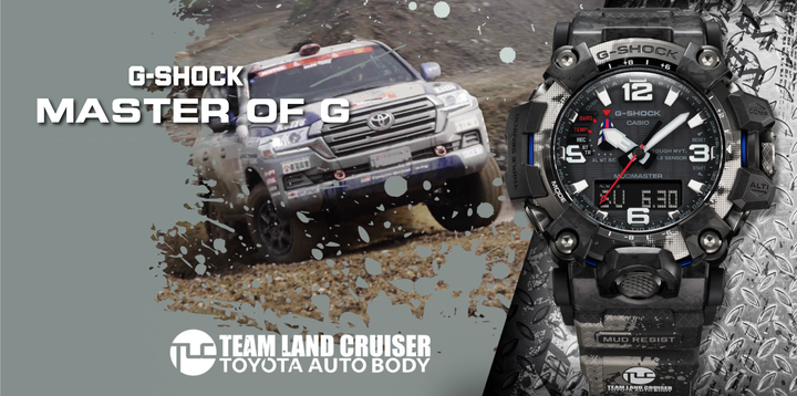 Toyota Auto Body Team Land Cruiser x G-Shock Mudmaster for Dakar Rally 2022