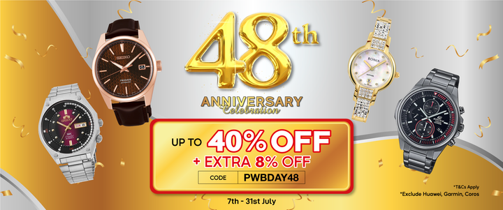 Public Watch Birthday Anniversary Up to 40% + 8% off