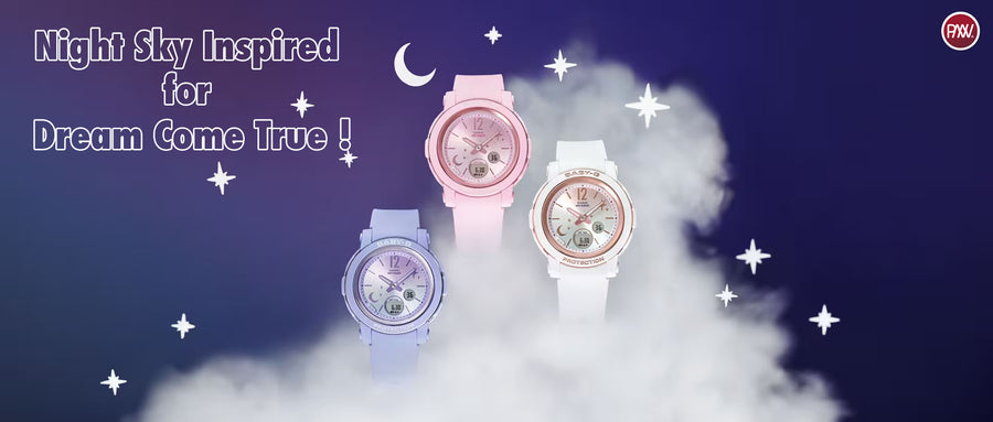 Casio BABY-G, Night Sky Inspired for Dream Come True !