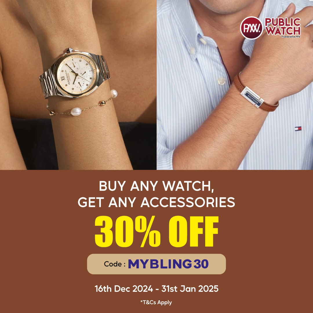 Style It Up: Buy a Watch & Get 30% Off Accessories