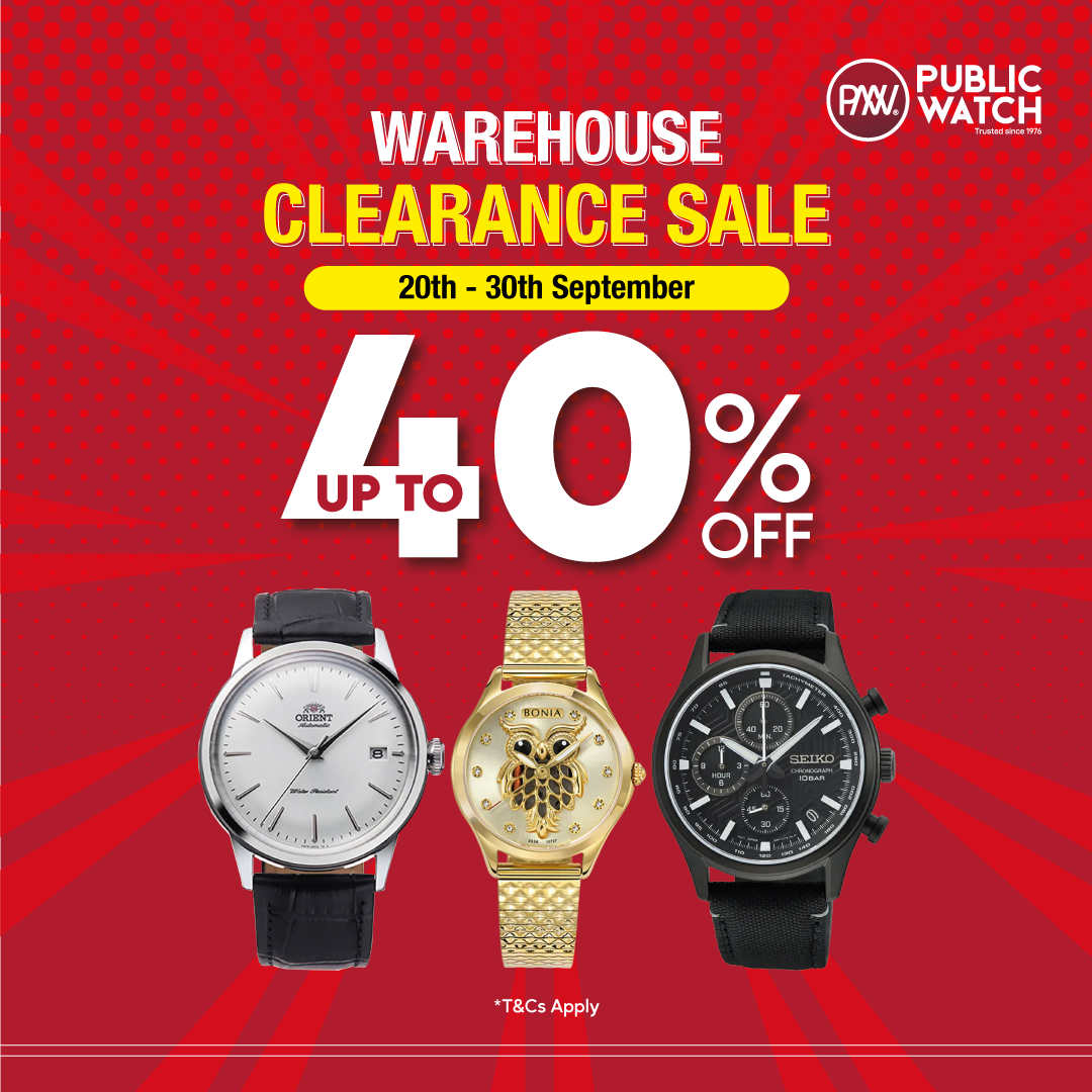 Clearance Sale Up to 40% Off