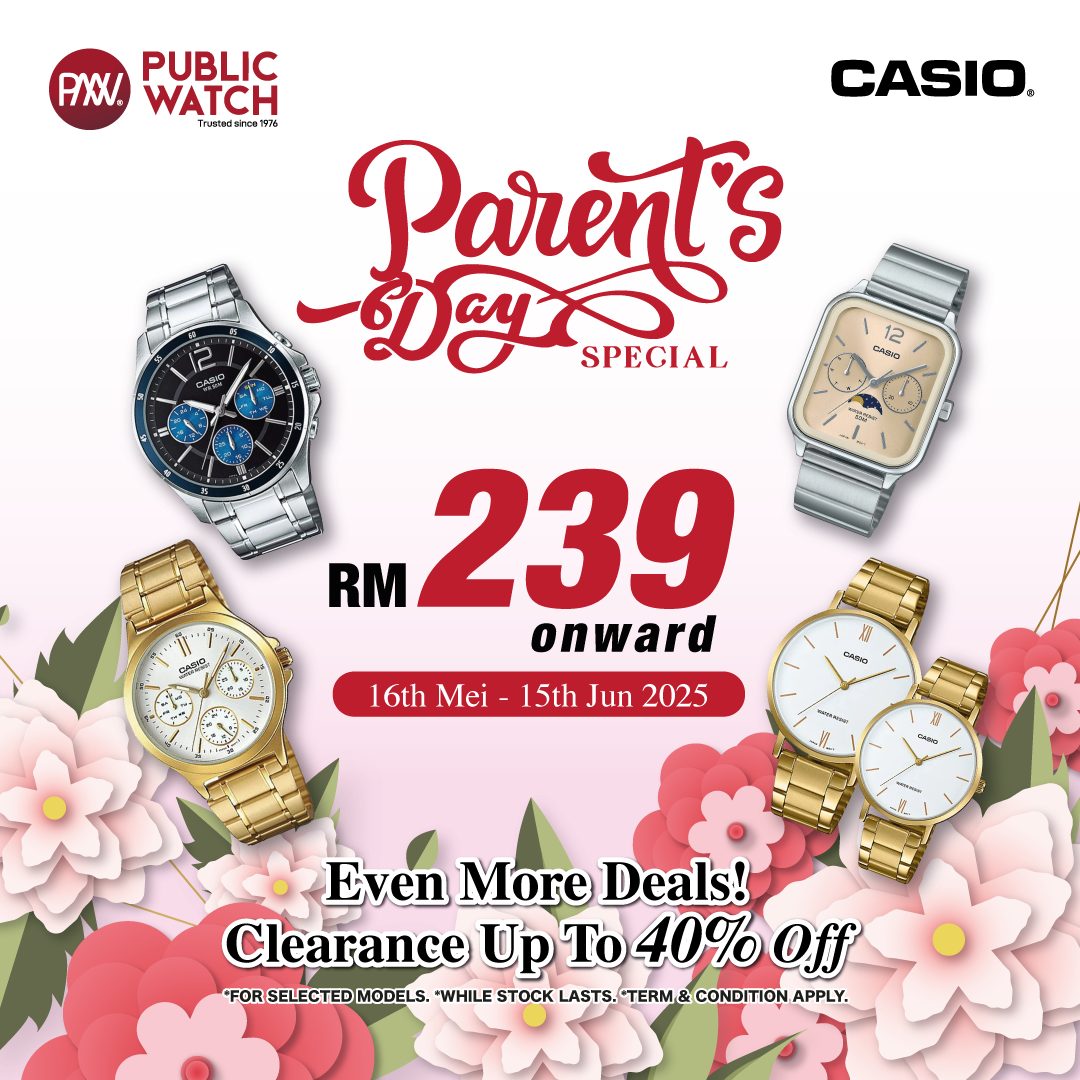 Parents Day Special RM239 Onward | Public Watch