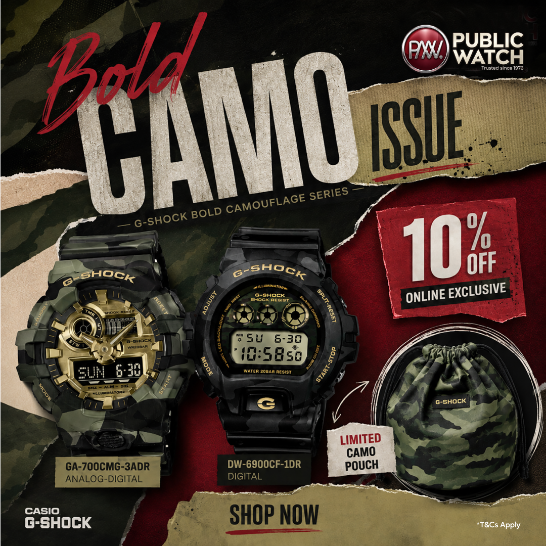 Bold Camo X G-Shock
