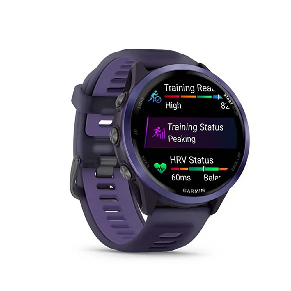 Garmin Forerunner 570 010-02971-42 47mm AMOLED GPS Running Smartwatch – Imperial Purple