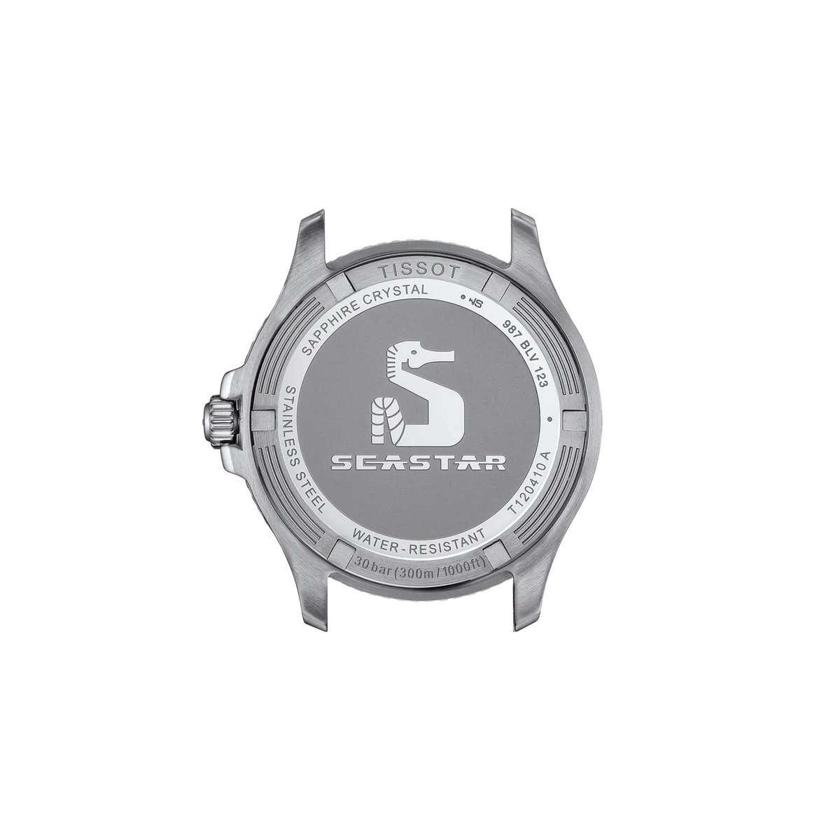 Tissot Seastar 1000 40mm T120.410.22.051.00 Men's Quartz Watch - caseback / rear (image 3)
