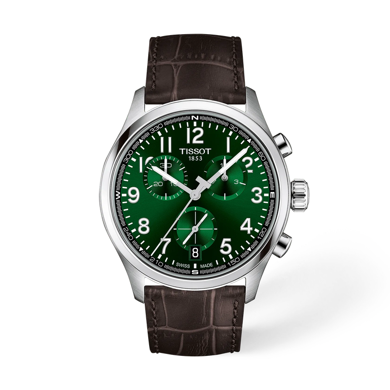 Tissot Chrono L 42mm T116.417.16.092.00 Men's Quartz Chronograph Watch - front view