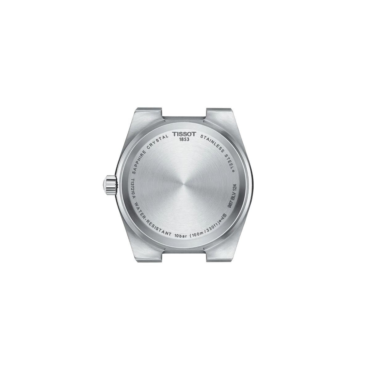 Tissot PRX 35mm T137.210.11.091.00 Unisex Quartz Watch - caseback / rear (image 3)