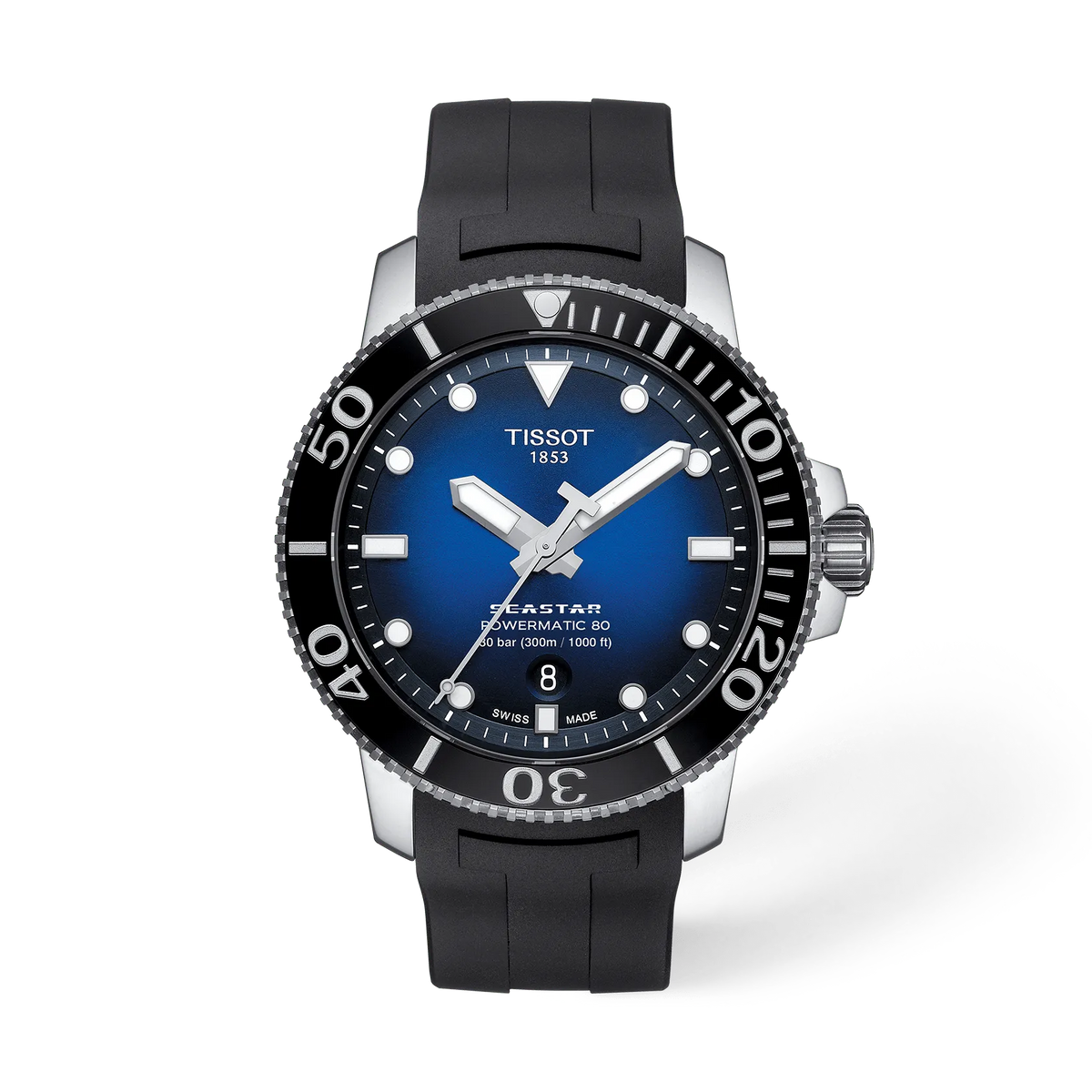 Tissot Seastar 1000 43mm T120.407.17.041.00 Men's Automatic Watch - front (image 1)