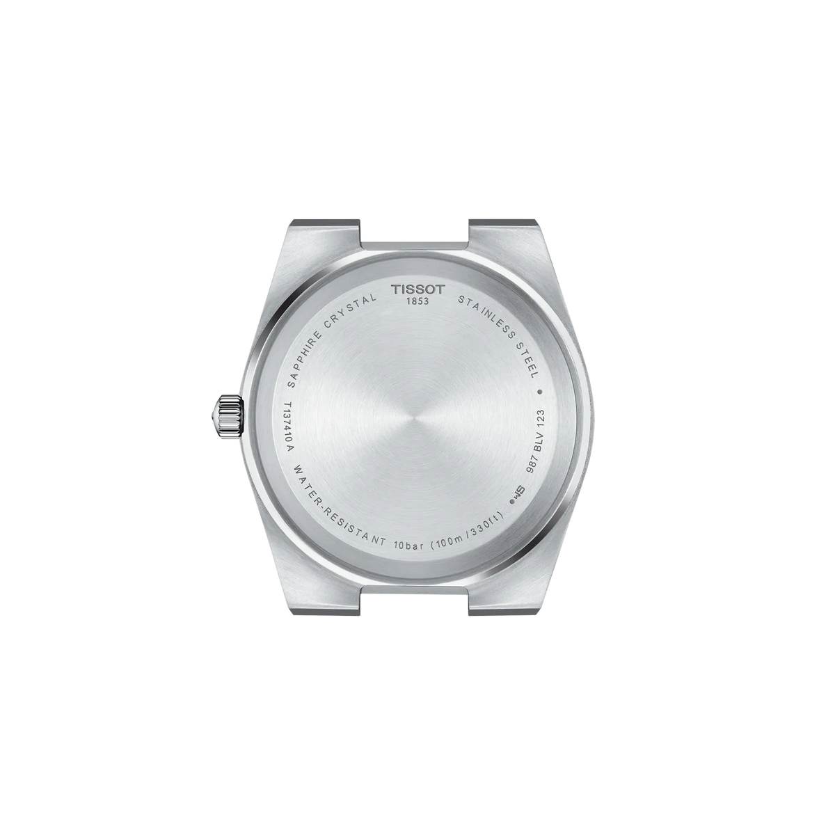 Tissot PRX 40mm T137.410.16.041.00 Men's Quartz Watch - caseback / rear (image 3)