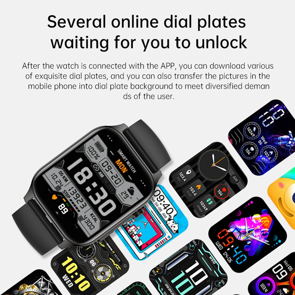 TYME TSWP99BK-01 Black Colour Smart Watch