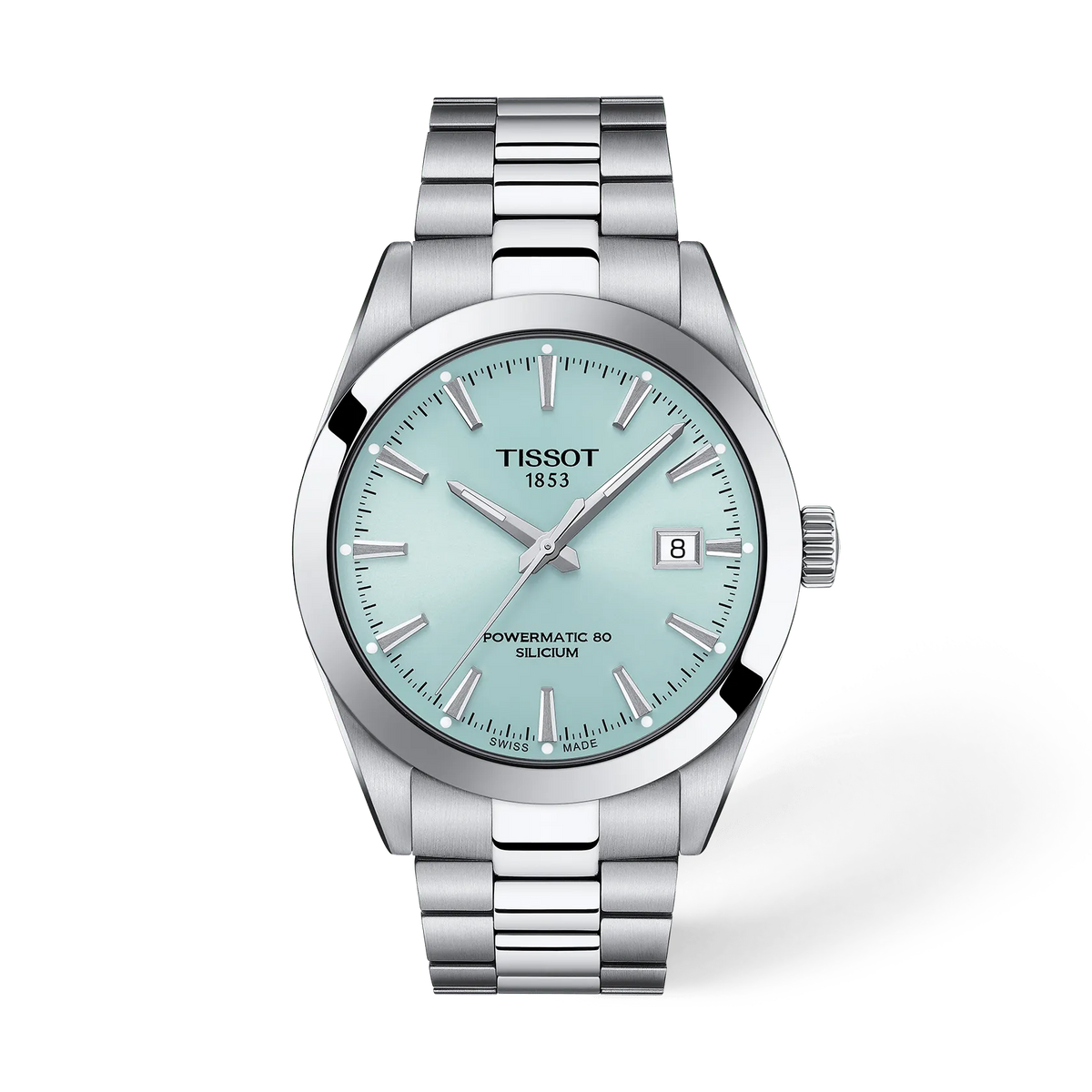 Tissot Gentleman 40mm T127.407.11.351.00 Men's Automatic Watch - front (image 1)