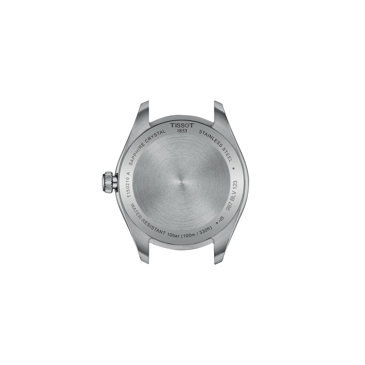 Tissot PR 100 34mm T150.210.11.031.00 Unisex Quartz Watch - caseback / rear (image 3)