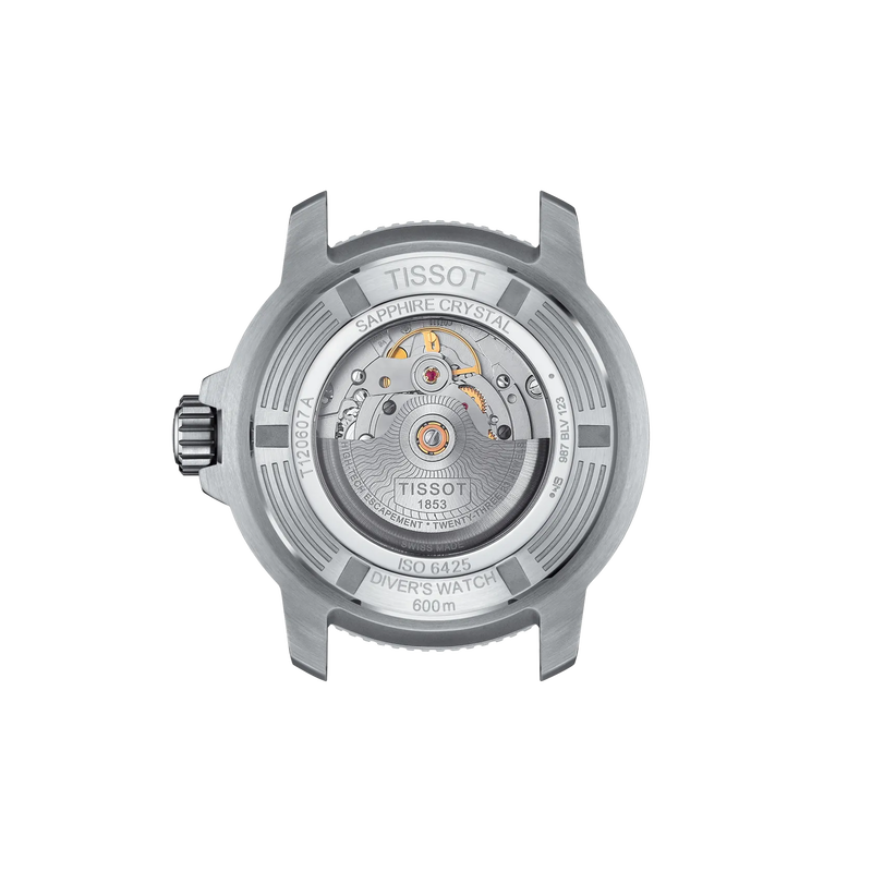 Tissot Seastar 2000 46mm T120.607.17.441.00 Men's Automatic Watch - caseback