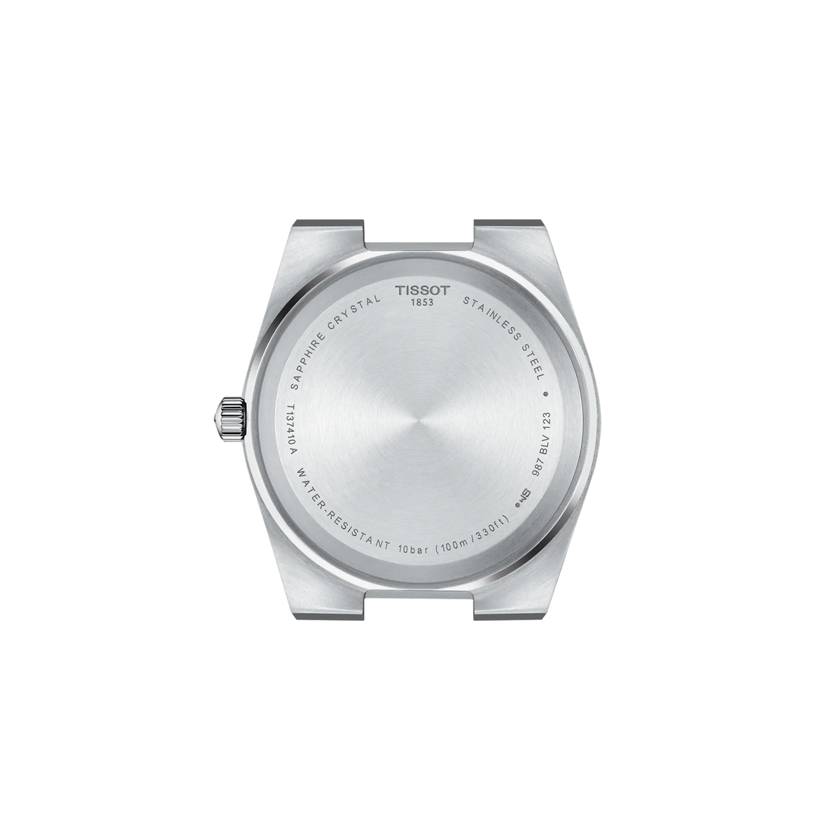Tissot PRX 40mm T137.410.11.091.00 Men's Quartz Watch - caseback / rear (image 3)