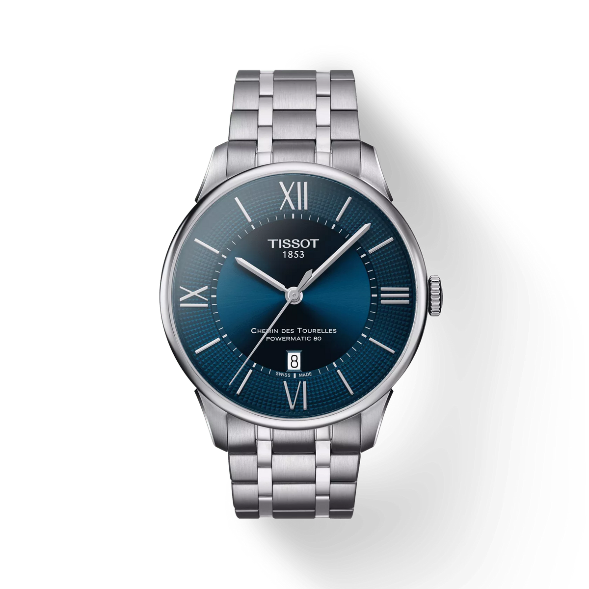Tissot Chemin des Tourelles Powermatic 80 T099.407.11.048.00 Men's Automatic Watch - front (image 1)