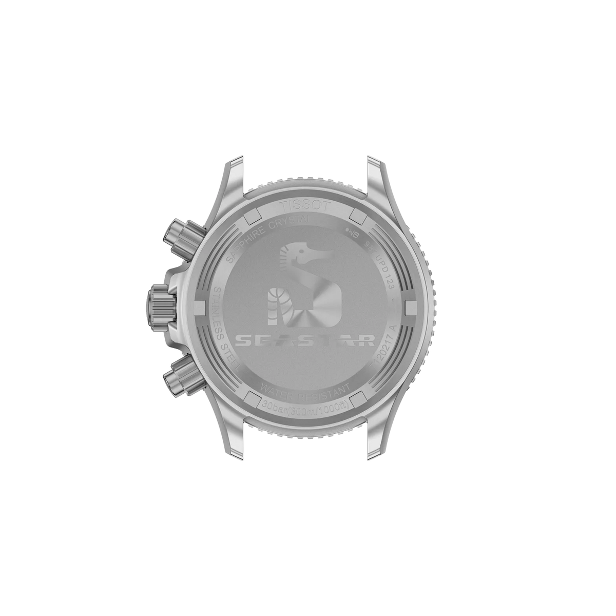 Tissot Seastar 1000 38mm T120.217.11.061.00 Unisex Quartz Chronograph Watch - caseback / rear (image 3)