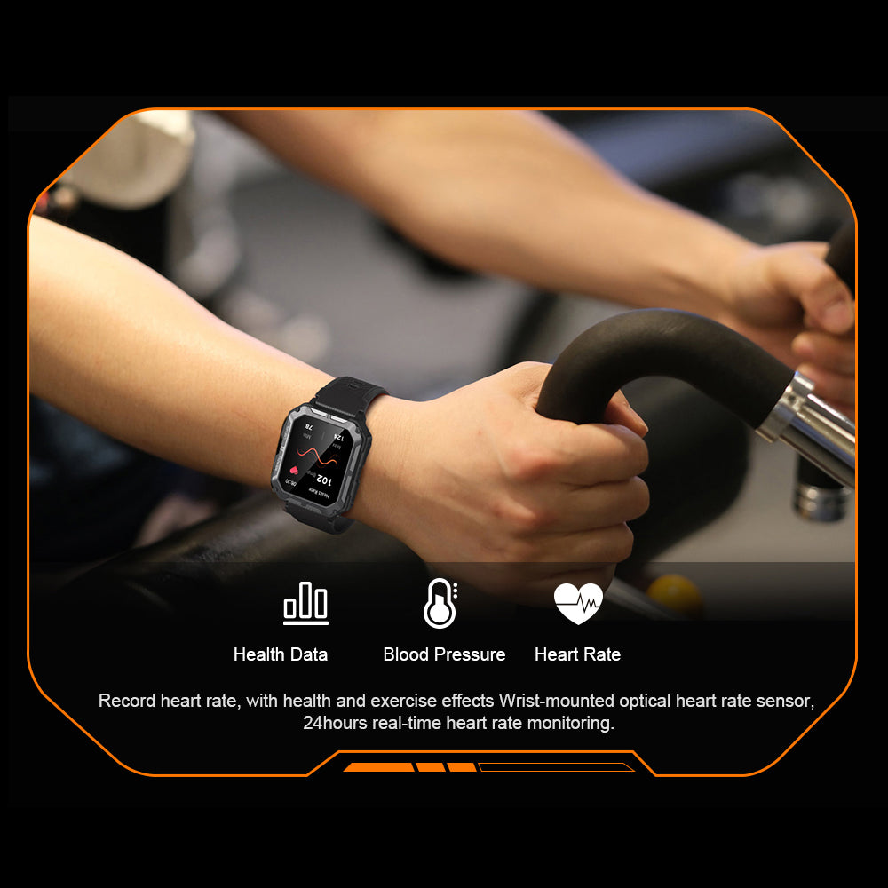 TYME TSWC20PROOG-04 Orange Smart Watch