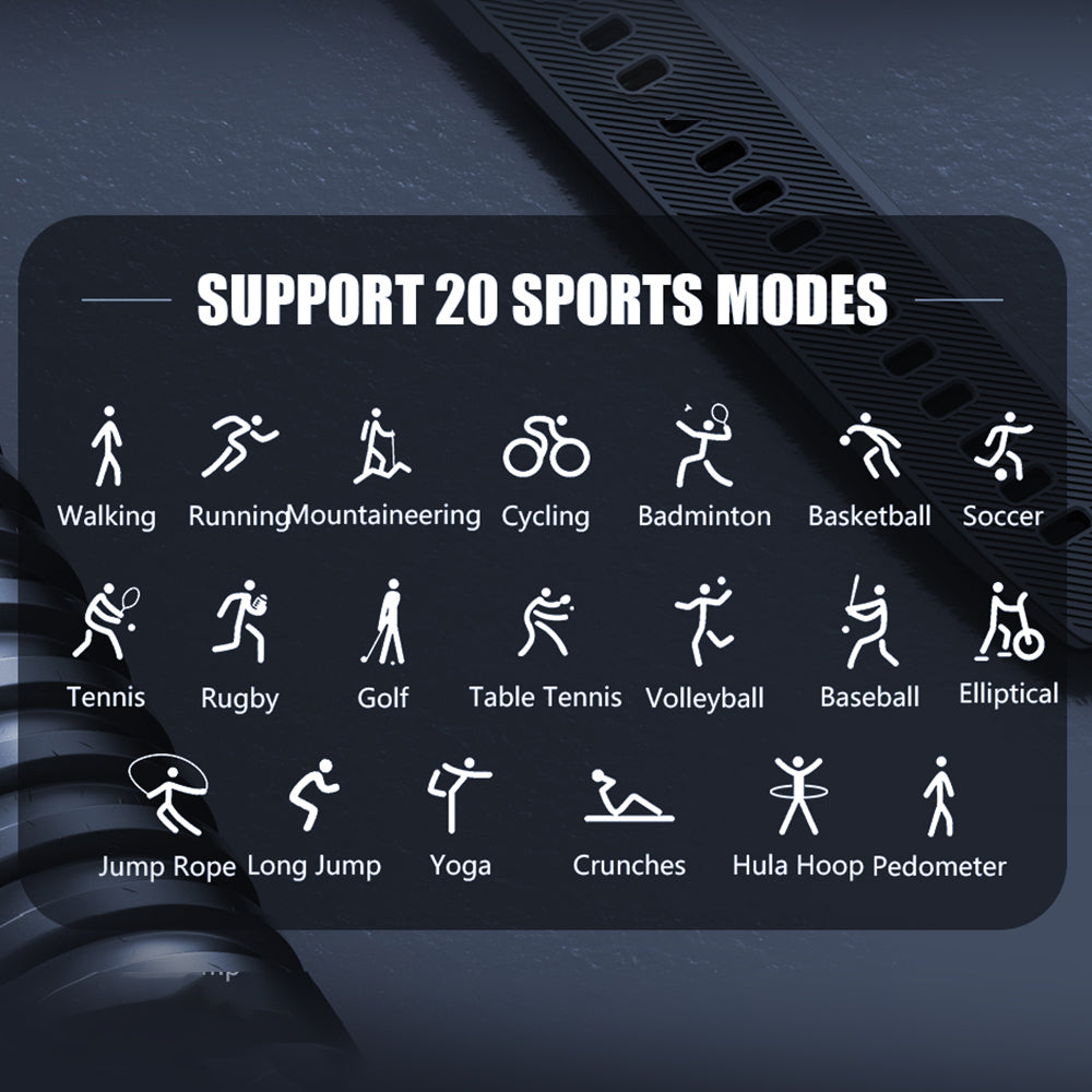 TYME TSWC21PROBK-01 Black Smart Watch