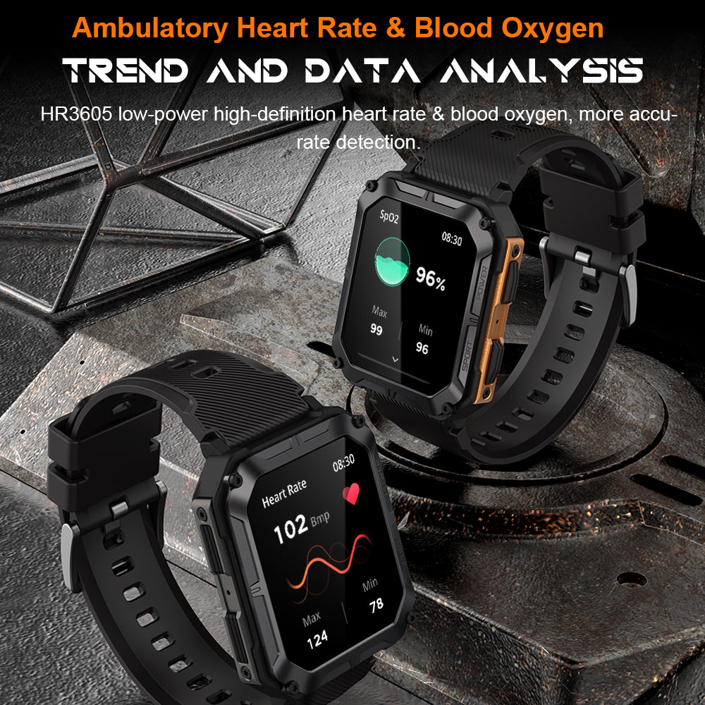 TYME TSWC20PROOG-04 Orange Smart Watch