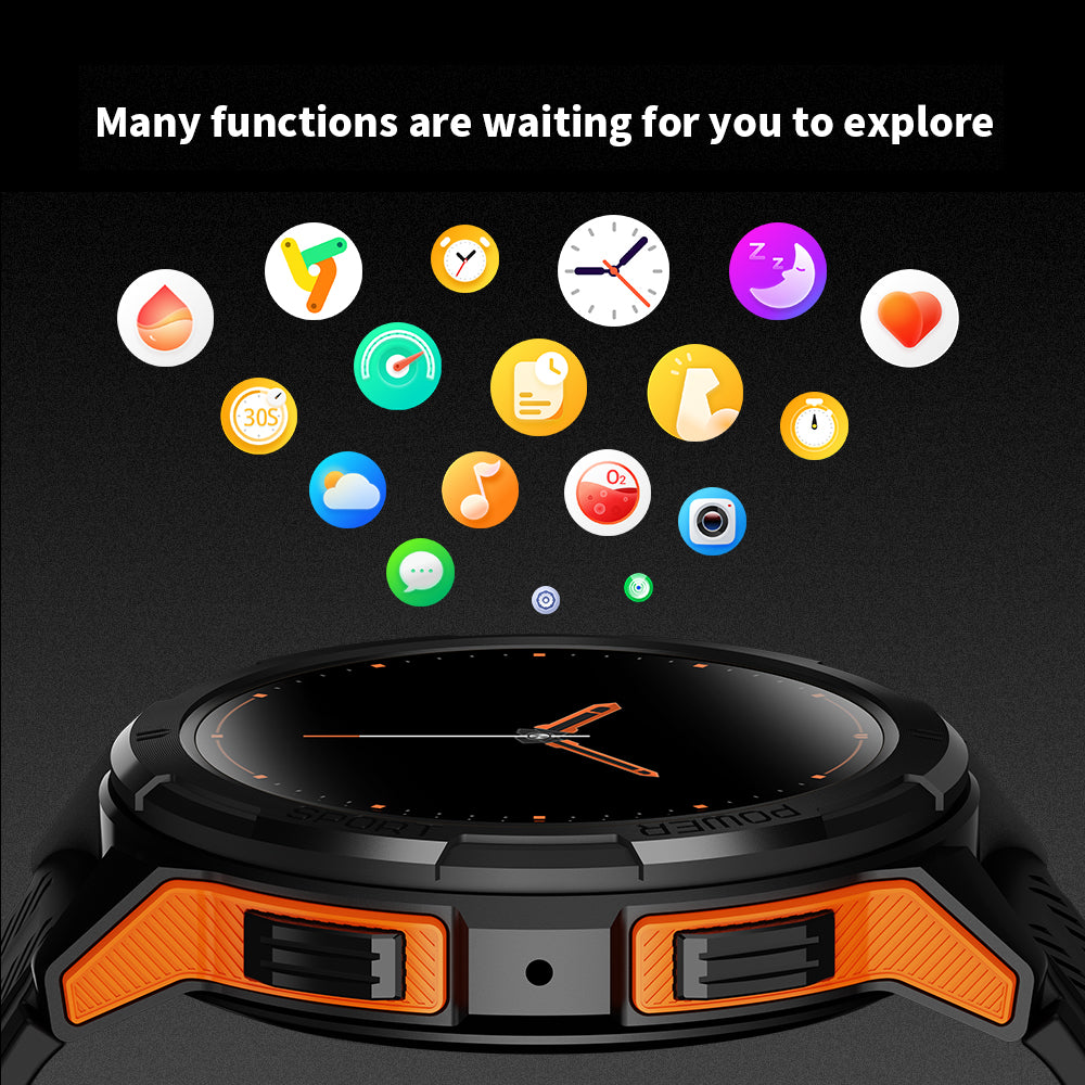 TYME TSWC25GY-08 Grey Colour Smart Watch