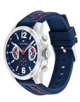 Tommy Hilfiger Tucker Navy Dial Silicone Men's Watch 1710635