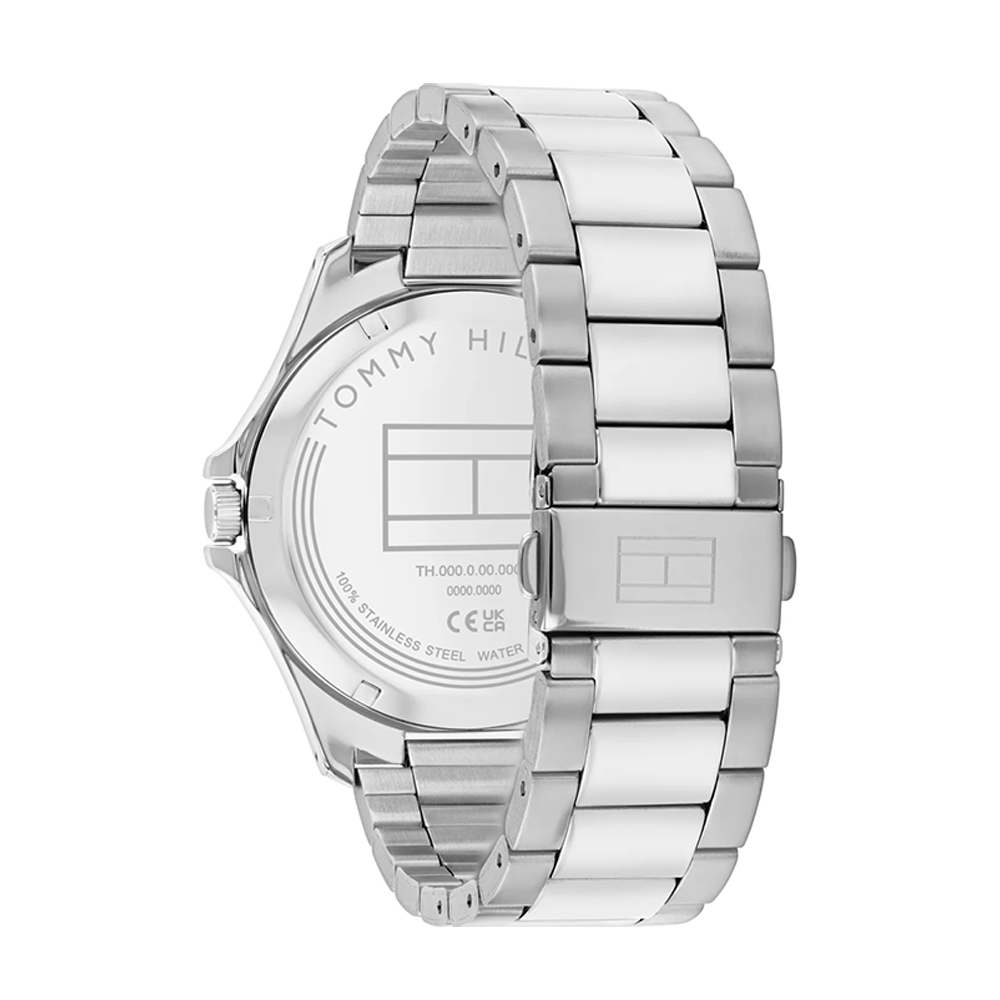 Tommy Hilfiger Bruce Green Dial Stainless Steel Men's Watch 1710672