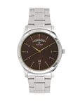 Titan Workwear Neo Gents III Brown Dial Stainless Steel Men's Watch 1767SM03