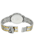 Titan Karishma Q4 Silver Dial Two-Tone Stainless Steel Men's Watch 1775BM01