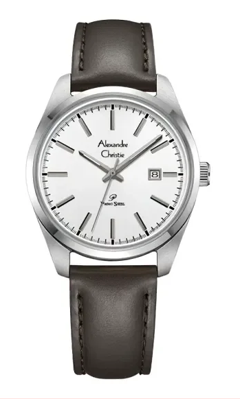 Alexandre Christie AC1025LDLSSSLBO Primo Steel Analog