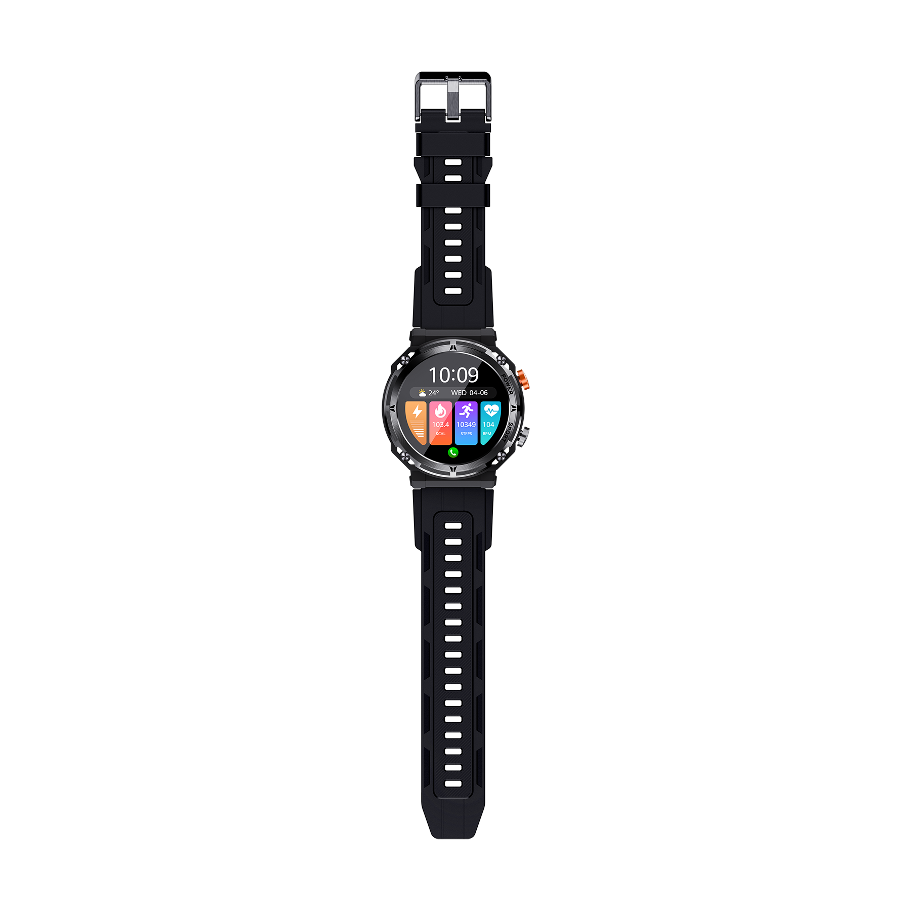 TYME TSWB70PBK-01 Smart Watch