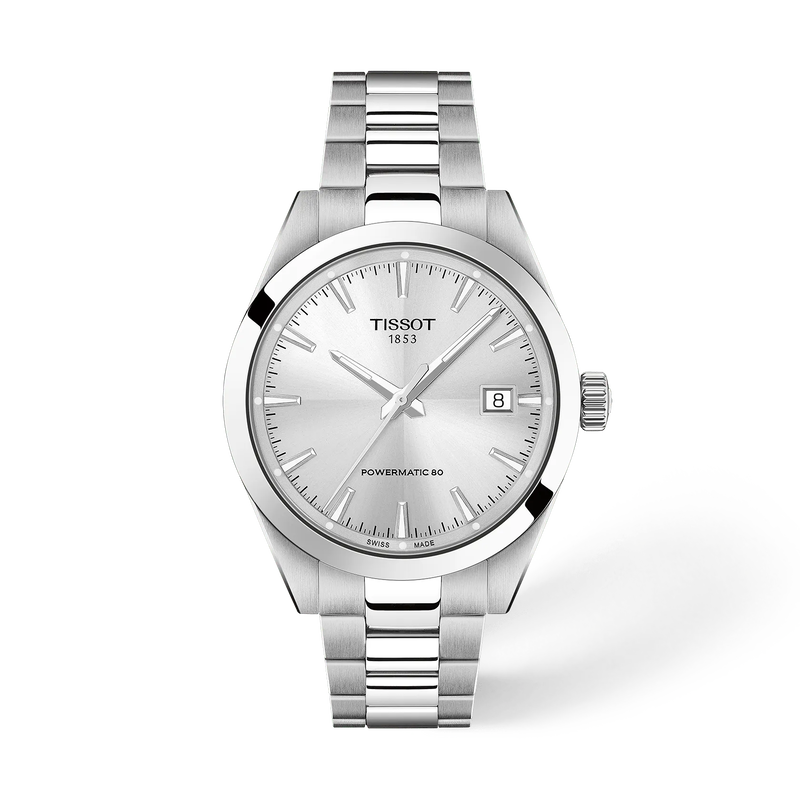 Tissot Gentleman 38mm T165.807.11.031.00 Men's Automatic Watch - front view