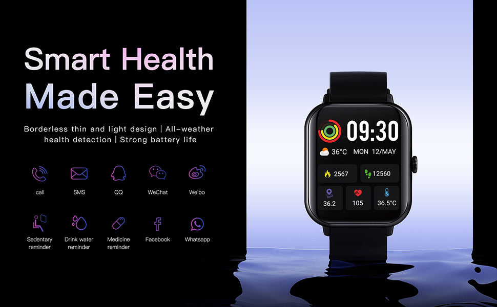 TYME TSWZL54CBK-01 Smart Watch