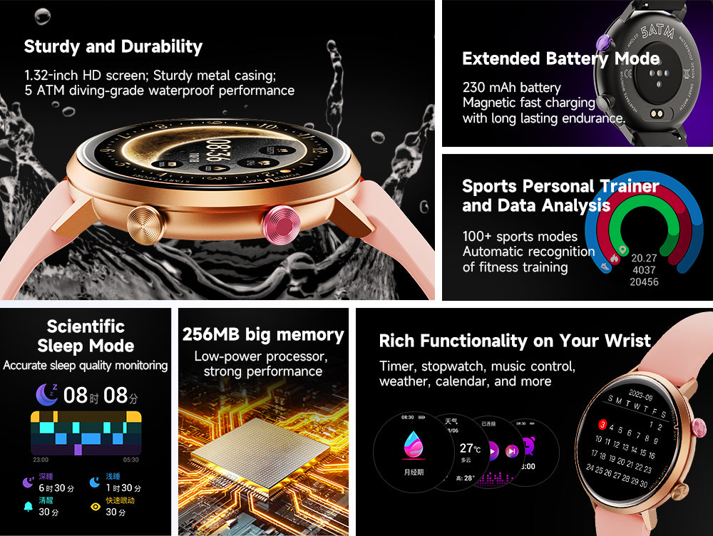 TYME TSWW2BK-01 Smart Watch