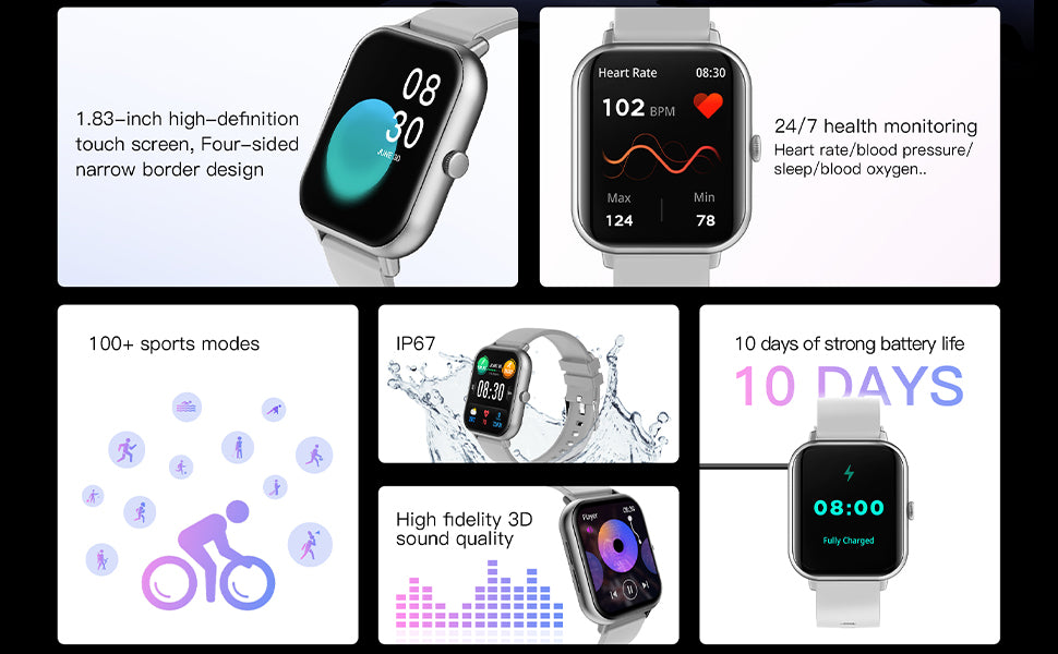 TYME TSWZL54CSI-00 Smart Watch